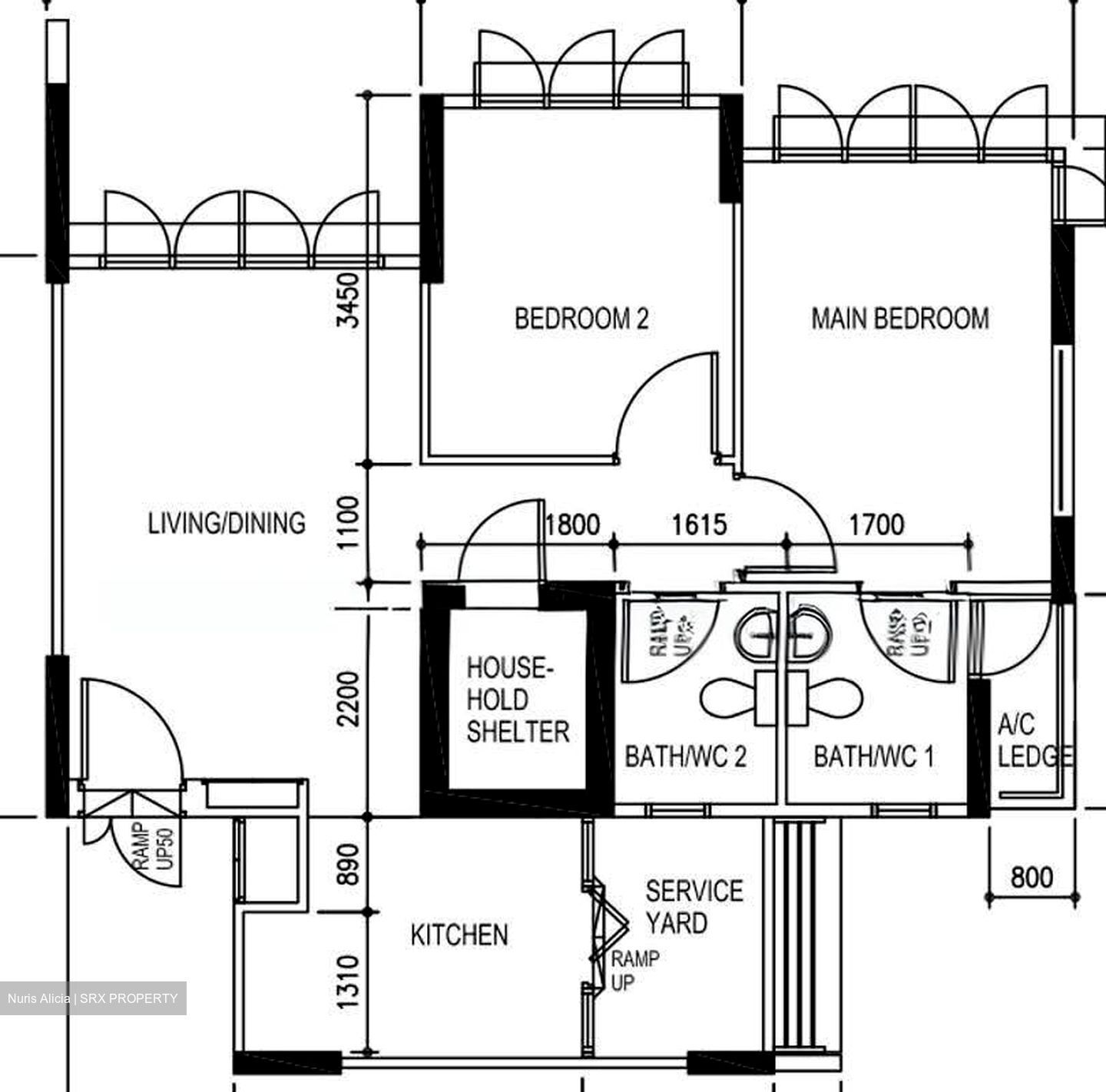 Blk 208A Punggol Sails (Punggol), HDB 3 Rooms #622227741